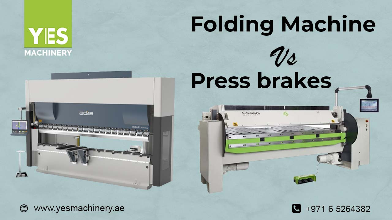 Breaking Down the Differences: Folding Machines vs. Press Brakes